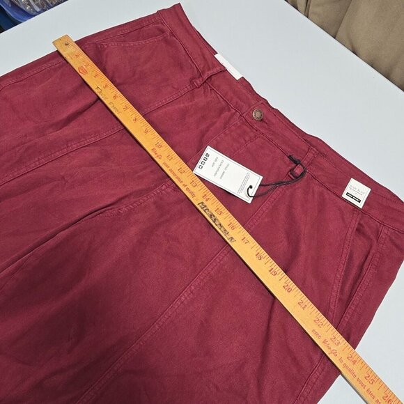 Judy Blue Jeans Womens 22W Burgundy Belfast High Rise Straight NWT Boho - Picture 11 of 15